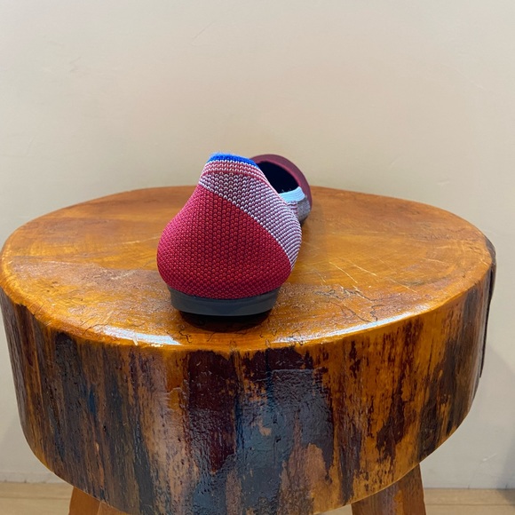 Rothy’s berry colorblock round toe flat - Picture 4 of 7